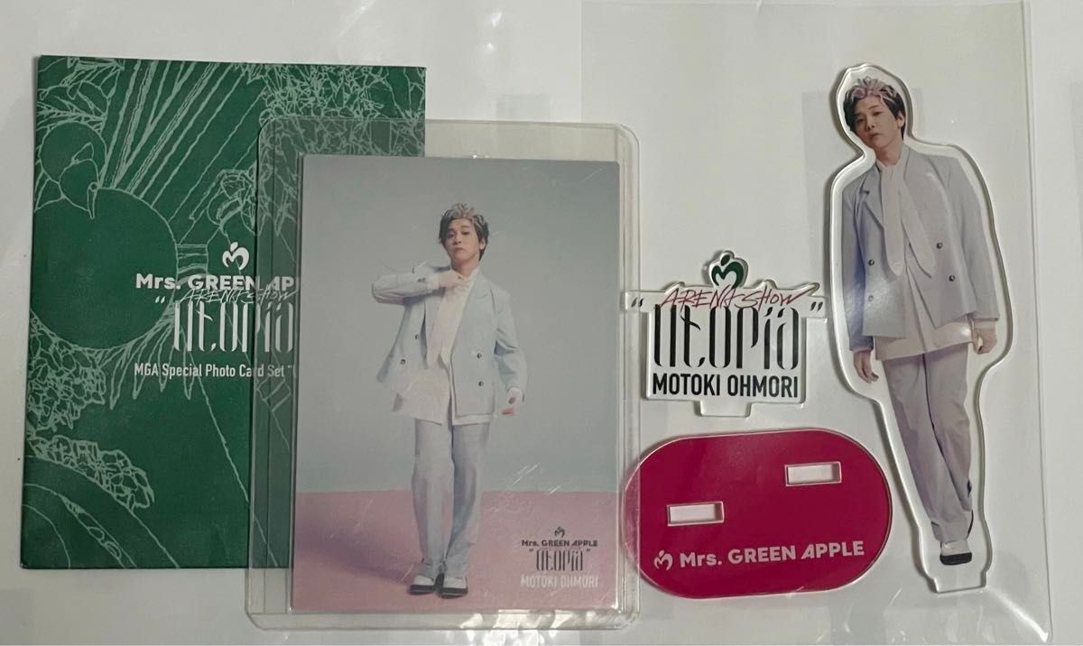 Mrs GREEN APPLE ミセス Utopia アクスタ フォトカ 大森元貴 Mrs GREEN APPLE ミセス Utopia アクスタ フォトカ 大森元貴