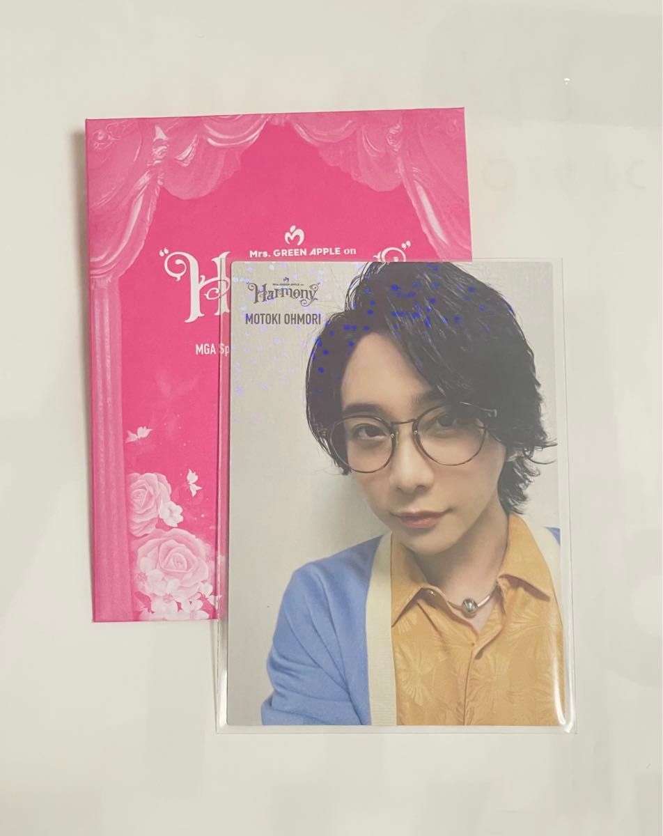 Mrs. える GREEN APPLE フォトカ Harmony 大森元貴 Mrs. える GREEN APPLE フォトカ Harmony 大森元貴
