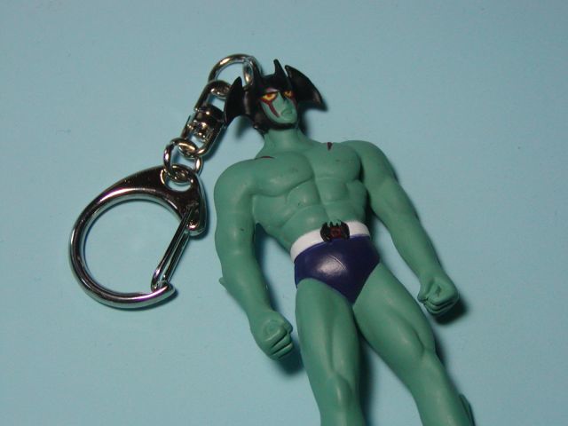  key holder Devilman .. Poe z Nagai Gou figure mascot accessory 