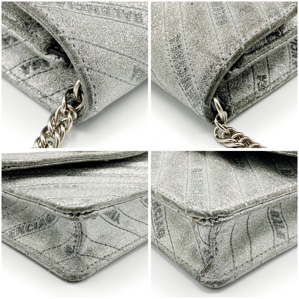 美品】バレンシアガ BALENCIAGA 561507 チェーンウォレット 美品】バレンシアガ BALENCIAGA 561507 チェーンウォレット
