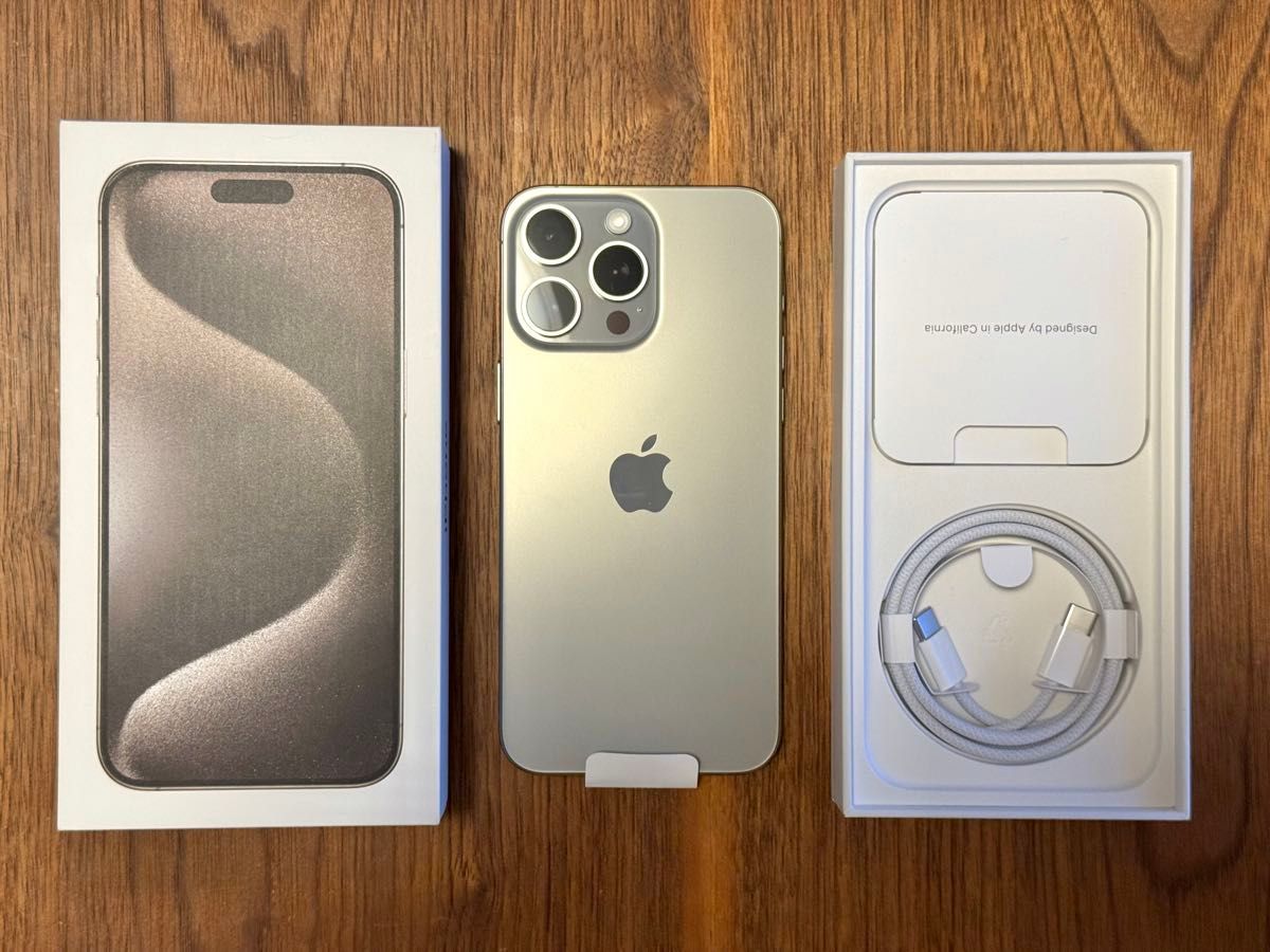 Apple iPhone 15 Pro Max Natural Titanium 256GB SIMフリー Apple iPhone 15 Pro Max Natural Titanium 256GB SIMフリー