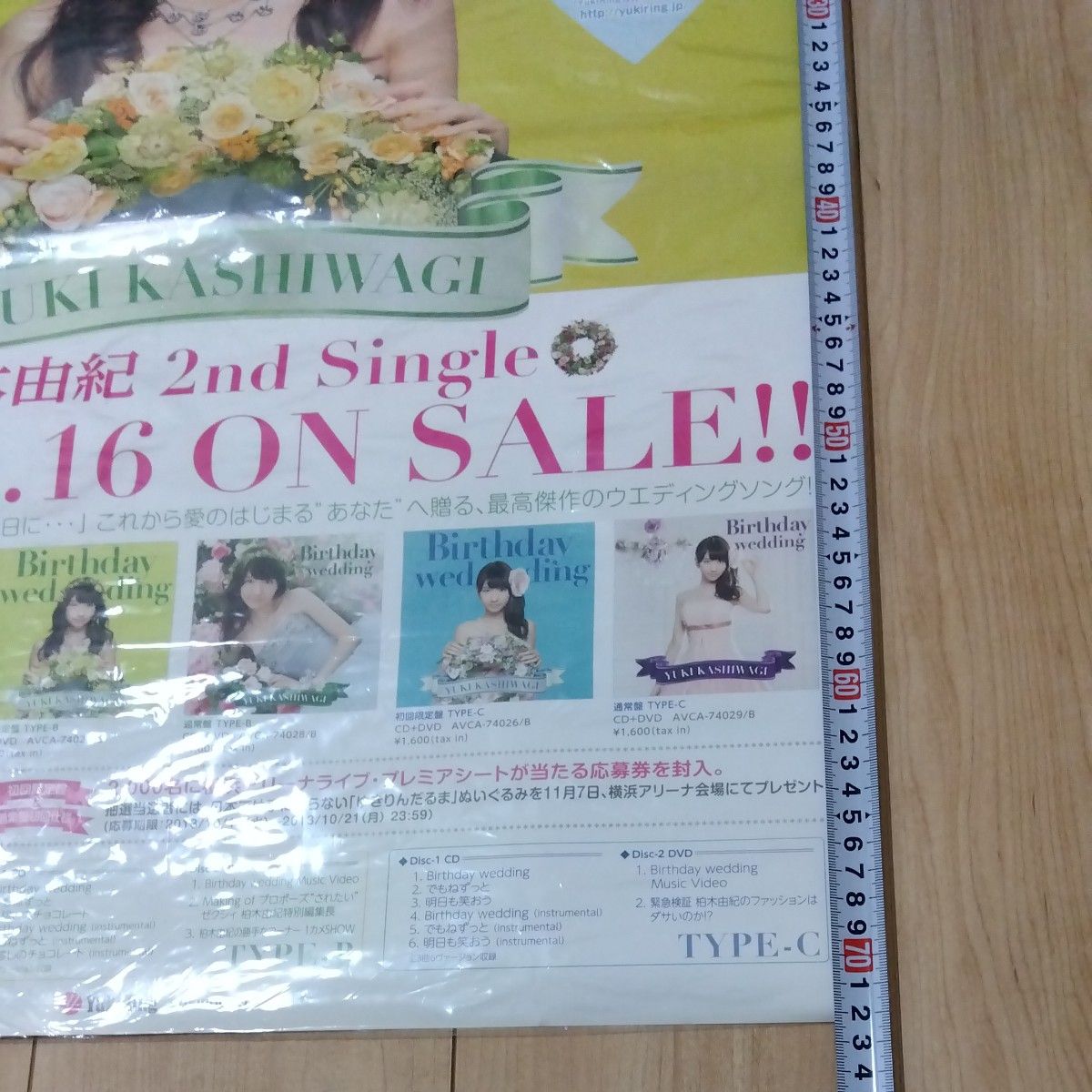 柏木由紀 ソロポスター 非売品 2枚セット AKB48 ゆきりんワールド 柏木由紀 ソロポスター 非売品 2枚セット AKB48 ゆきりん