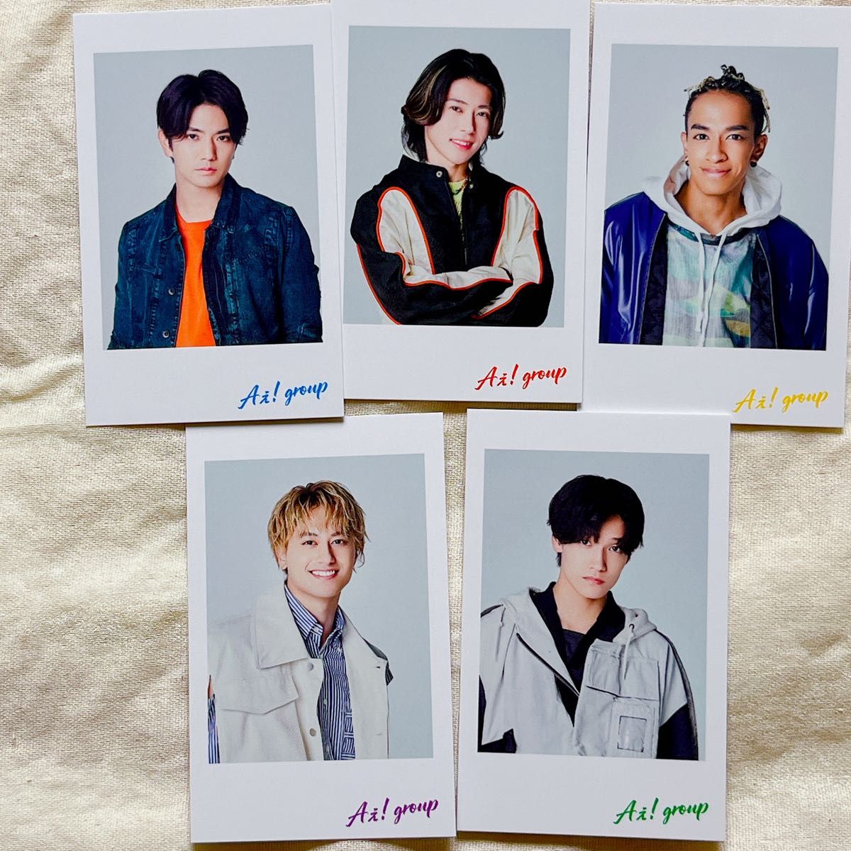 Aぇ group 2nd Single「Gotta Be」 早期予約特典チェキ風カード Aぇ group 2nd Single「Gotta Be」 早期予約特典チェキ風カード