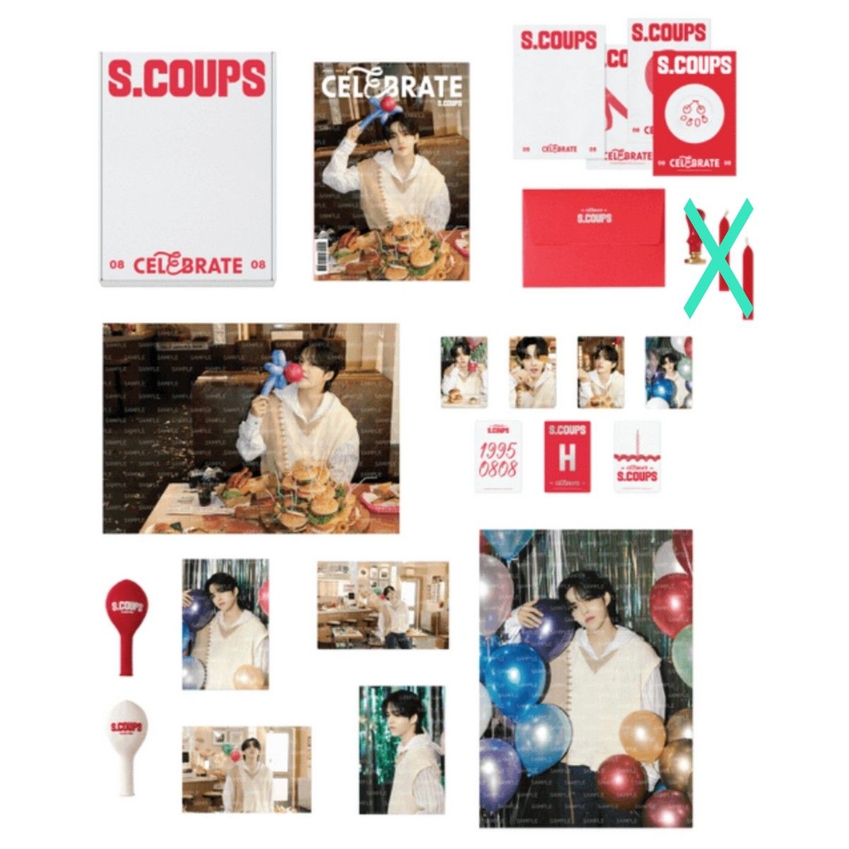 SEVENTEEN エスクプス バースデーボックス ver 3 セブチ バパケ SEVENTEEN エスクプス バースデーボックス ver 3 セブチ バパケ