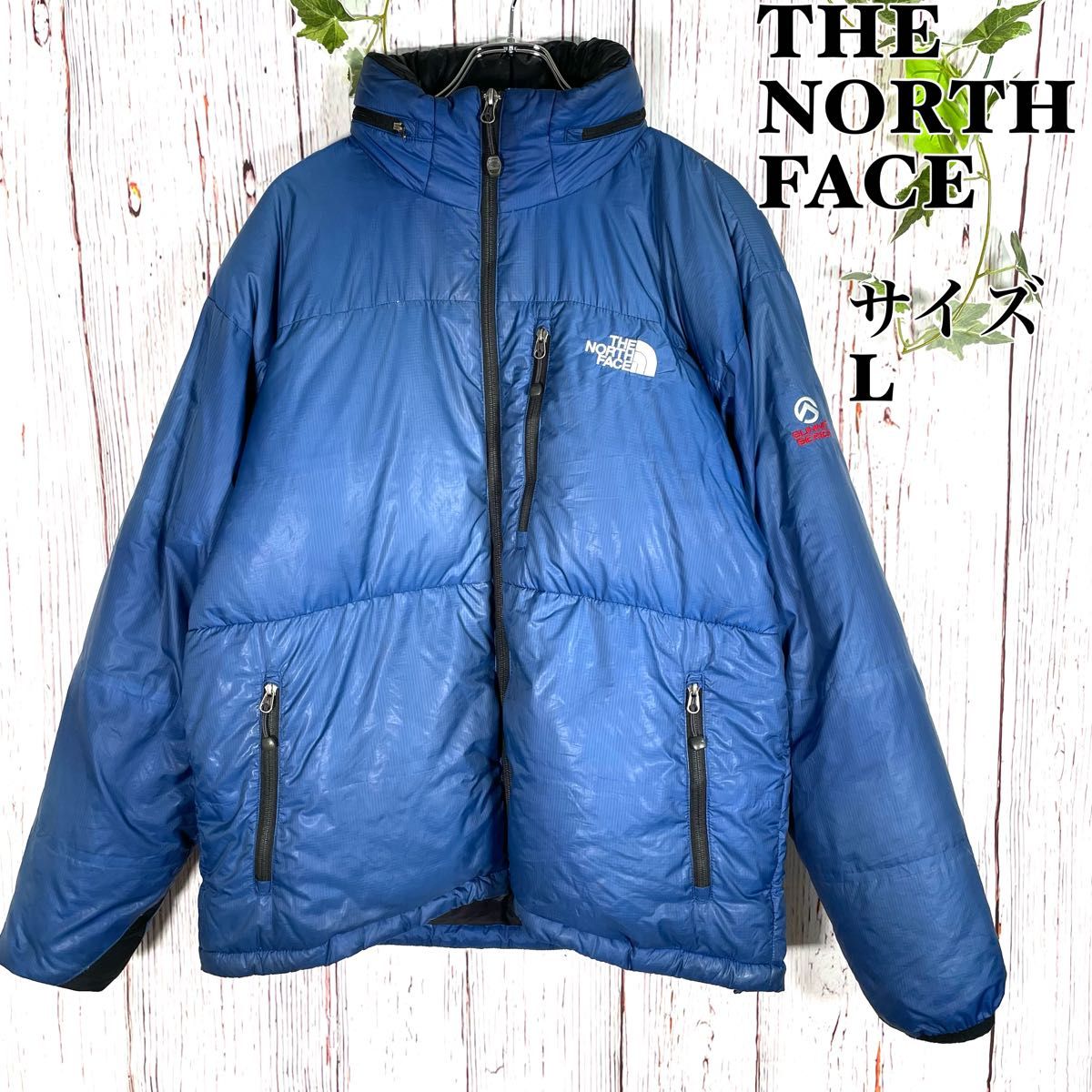 希少】THE NORTH FACE ノースフェイス ダウンジャケット 青 希少】THE NORTH FACE ノースフェイス ダウンジャケット 青