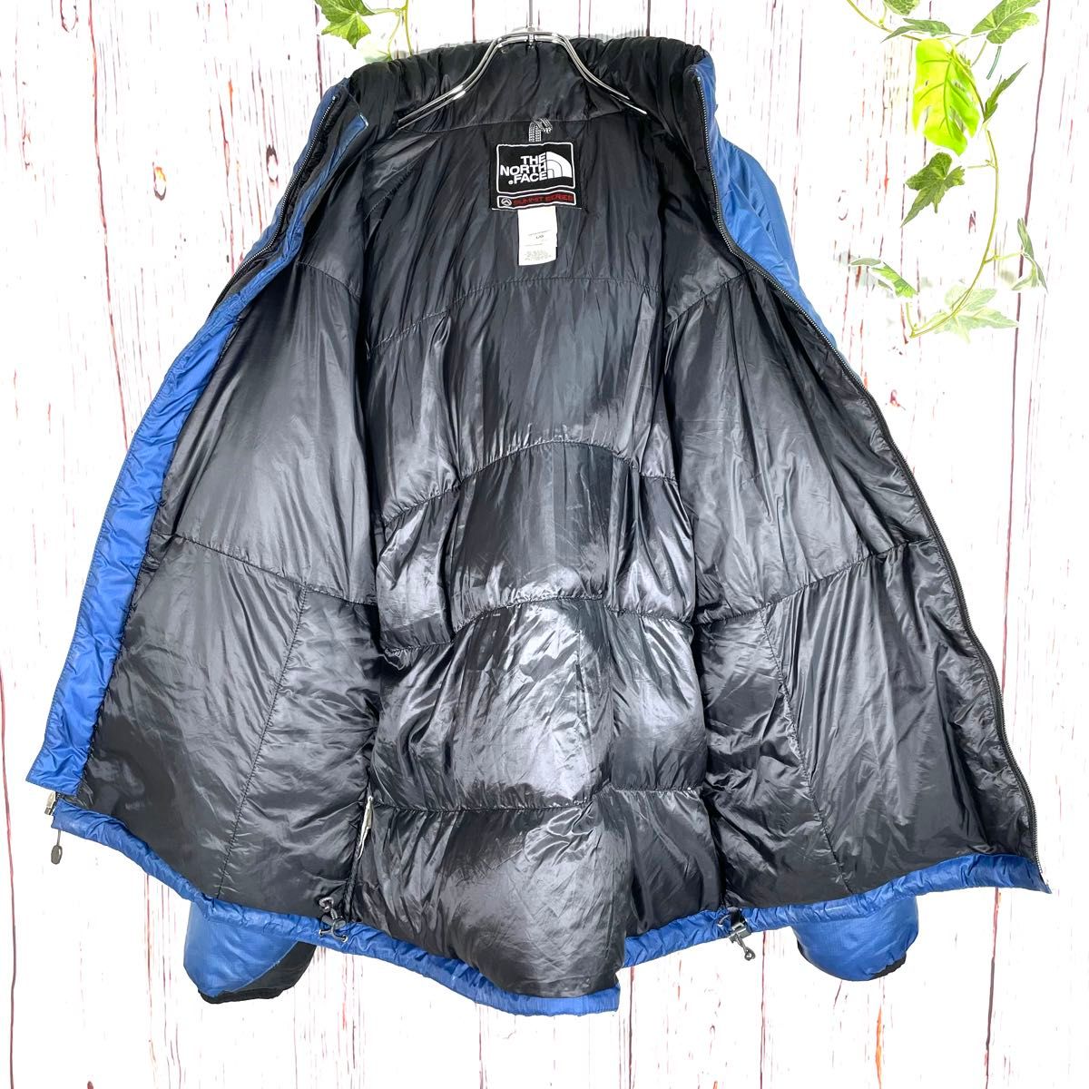 希少】THE NORTH FACE ノースフェイス ダウンジャケット 青 希少】THE NORTH FACE ノースフェイス ダウンジャケット 青