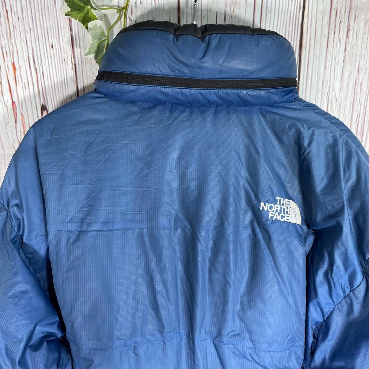 希少】THE NORTH FACE ノースフェイス ダウンジャケット 青 希少】THE NORTH FACE ノースフェイス ダウンジャケット 青