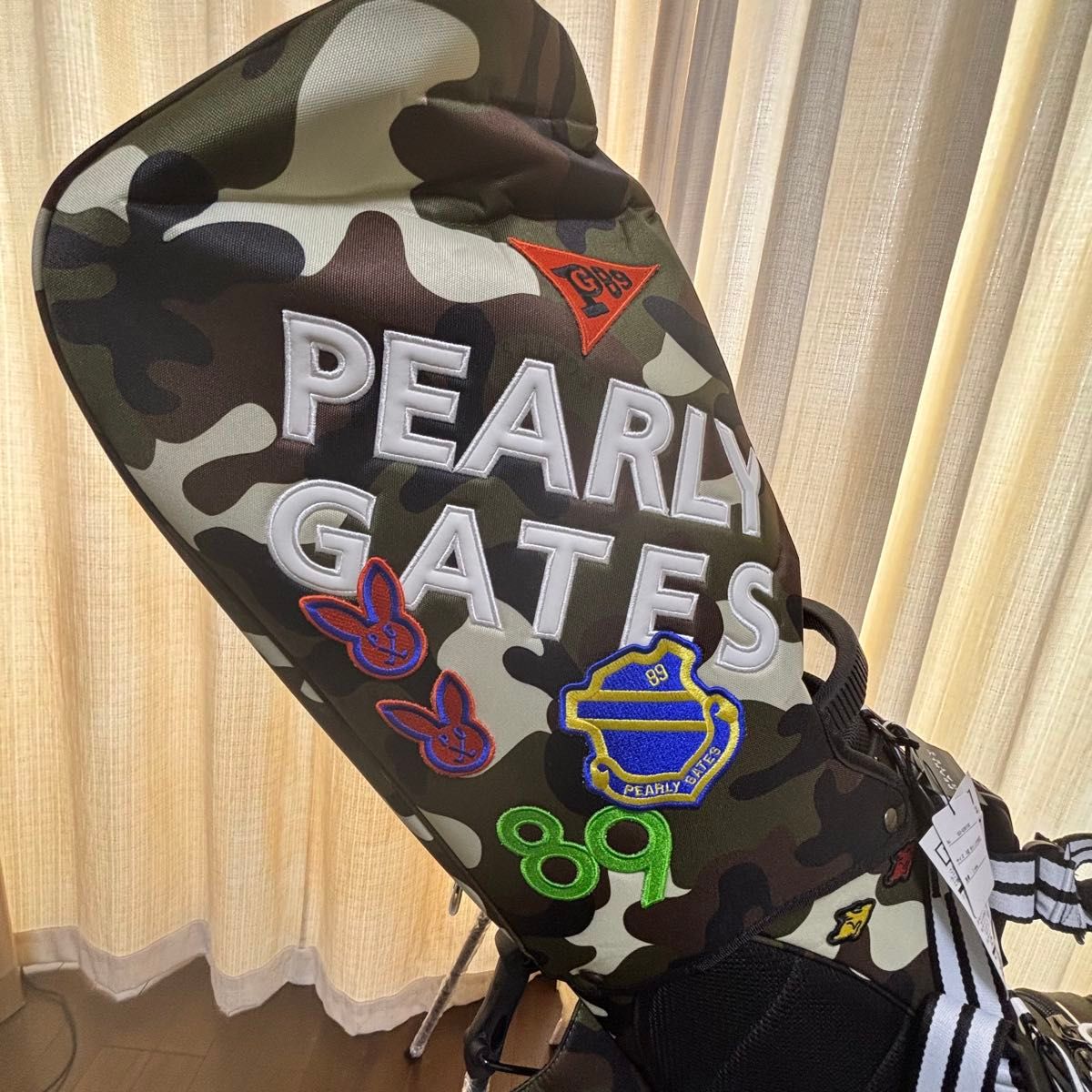 超レア入手困難品 パーリーゲイツPEARLYGATESカモフラワッペン 超レア入手困難品 パーリーゲイツPEARLYGATESカモフラワッペン