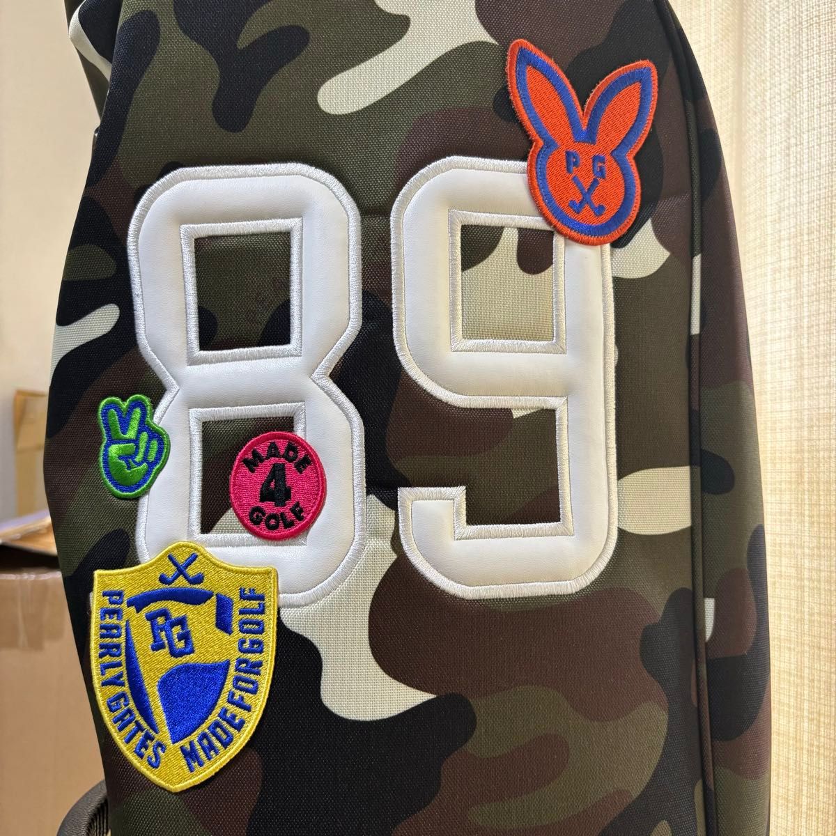 超レア入手困難品 パーリーゲイツPEARLYGATESカモフラワッペン 超レア入手困難品 パーリーゲイツPEARLYGATESカモフラワッペン