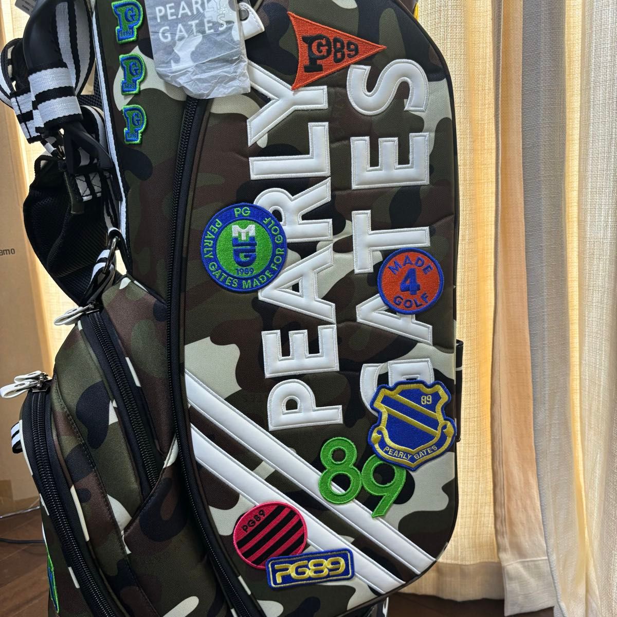超レア入手困難品 パーリーゲイツPEARLYGATESカモフラワッペン 超レア入手困難品 パーリーゲイツPEARLYGATESカモフラワッペン