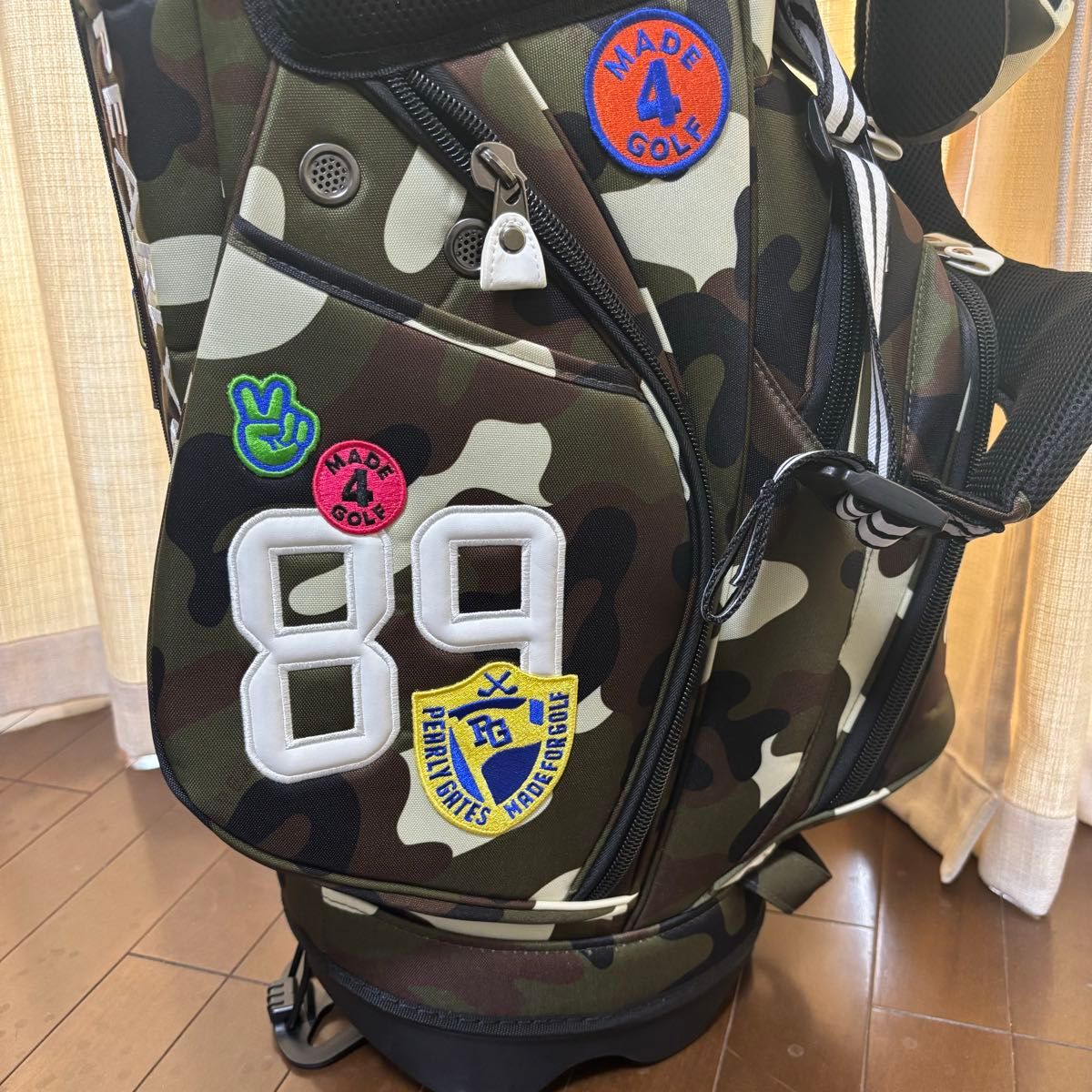 超レア入手困難品 パーリーゲイツPEARLYGATESカモフラワッペン 超レア入手困難品 パーリーゲイツPEARLYGATESカモフラワッペン