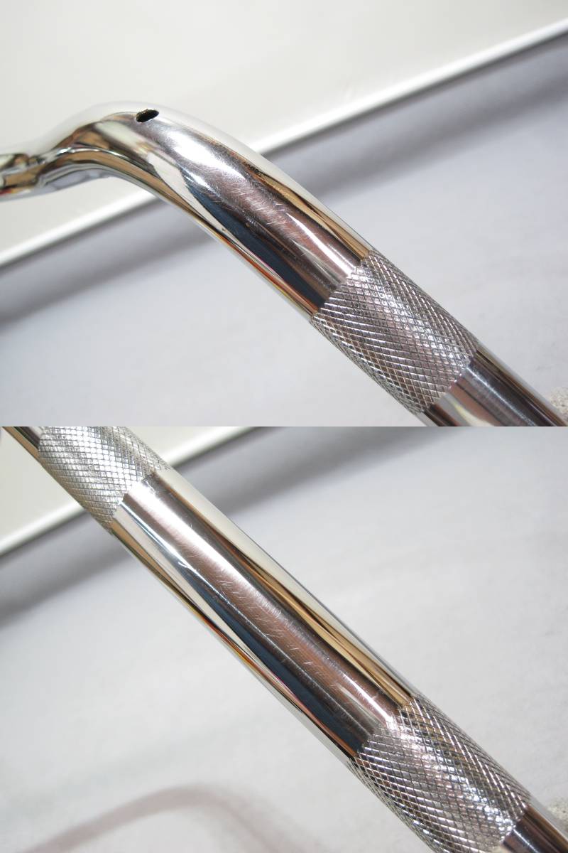 【7669⑧5】　ハーレー・ダビッドソン　1インチ(25.4mm)　純正プルバックバーハンドル　(幅)790×(高)165×(奥行)240mm　ステンレス_画像7