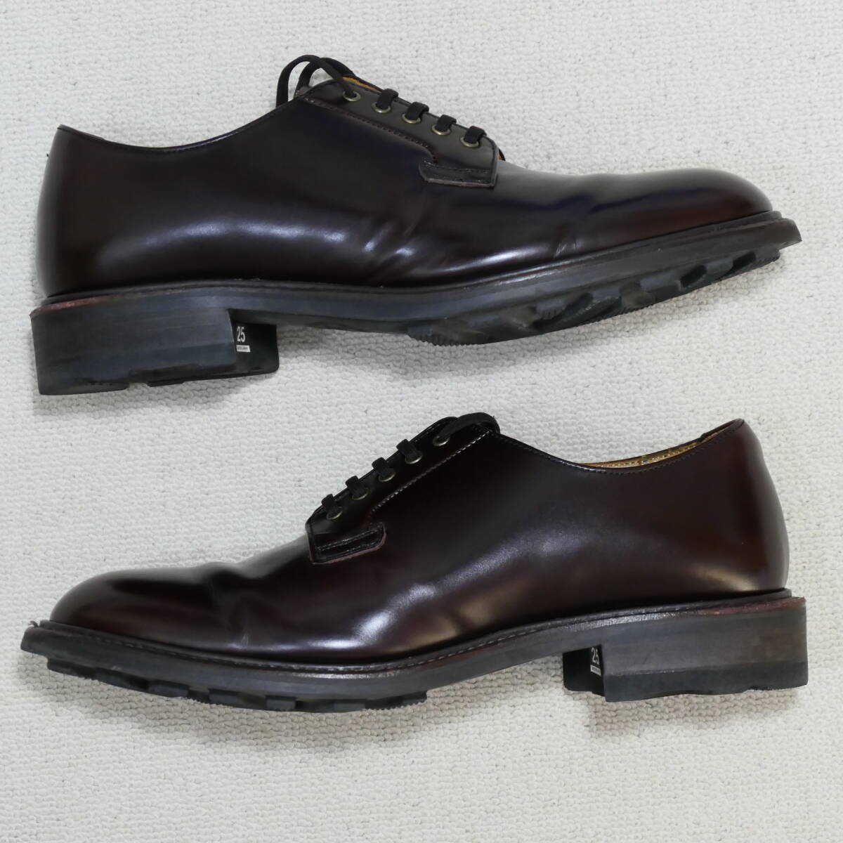 REGAL リーガル 02BL ダークブラウン 25 cm NEW Classic Plain toe REGAL リーガル 02BL ダークブラウン 25 cm NEW Classic Plain toe