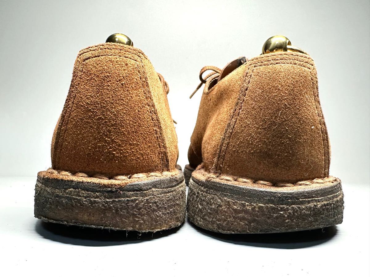 【即決】REGAL リーガル メンズ 25.5cm デザートトレック くつ 茶色 ブラウン 靴 ブーツ ヌバック カジュアル ラバーソール
