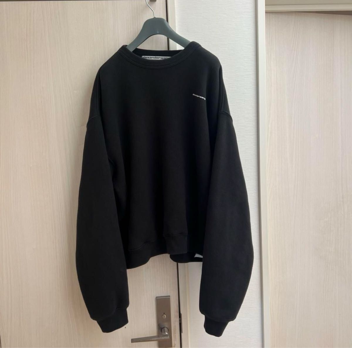 Alexander Wang デンスフリース クルーネックプルオーバー Alexander Wang デンスフリース クルーネックプルオーバー