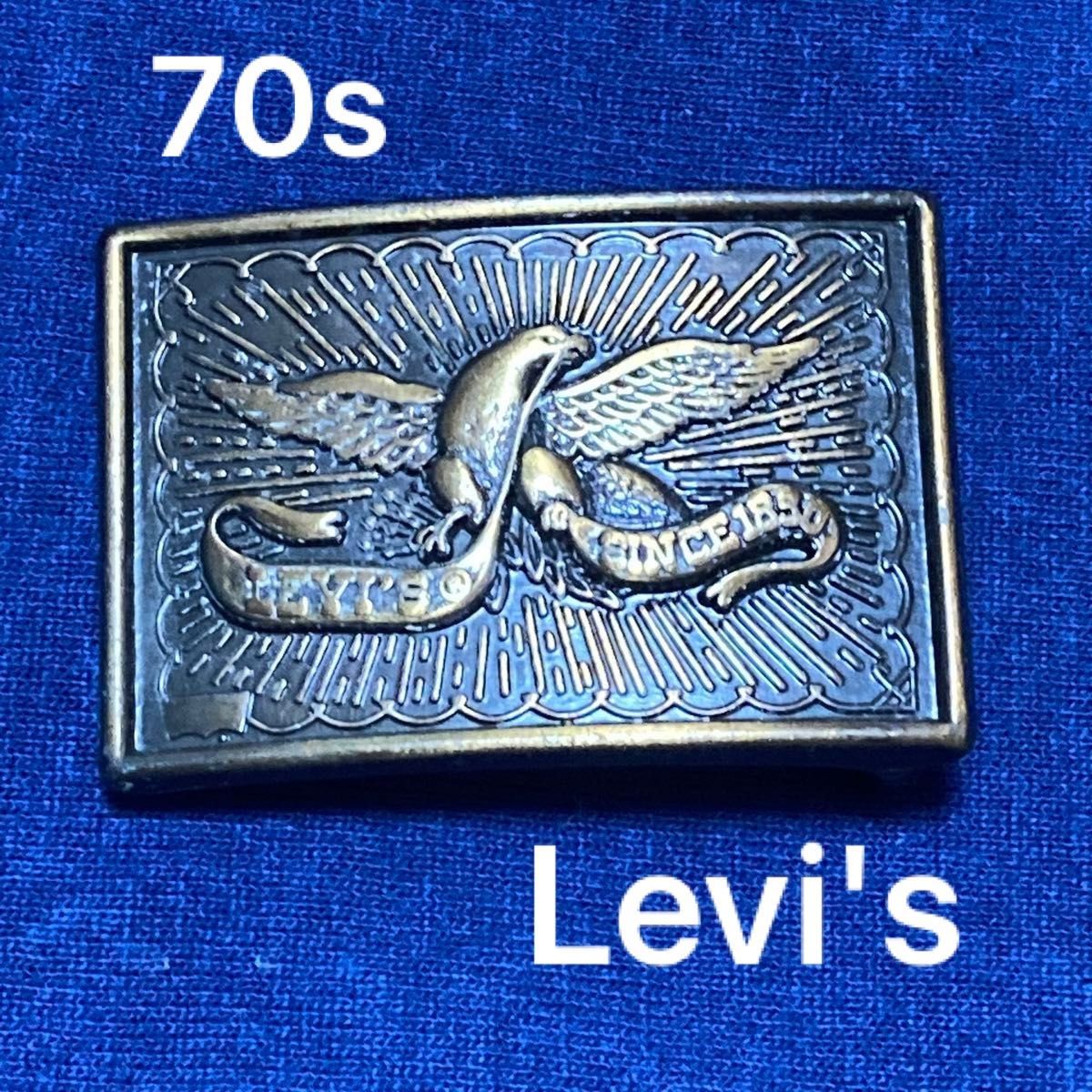 激レア 70s Levi's リーバイス ベルトバックル ヴィンテージ 激レア 70s Levi's リーバイス ベルトバックル ヴィンテージ