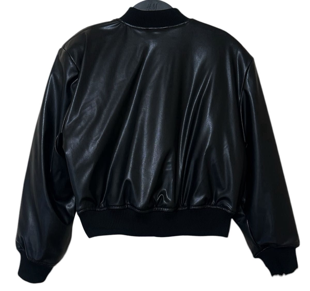 新品 H&M フェイクレザー ジャケット L|Yahoo!フリマ(旧PayPay 新品 H&M フェイクレザー ジャケット L|Yahoo!フリマ(旧PayPay