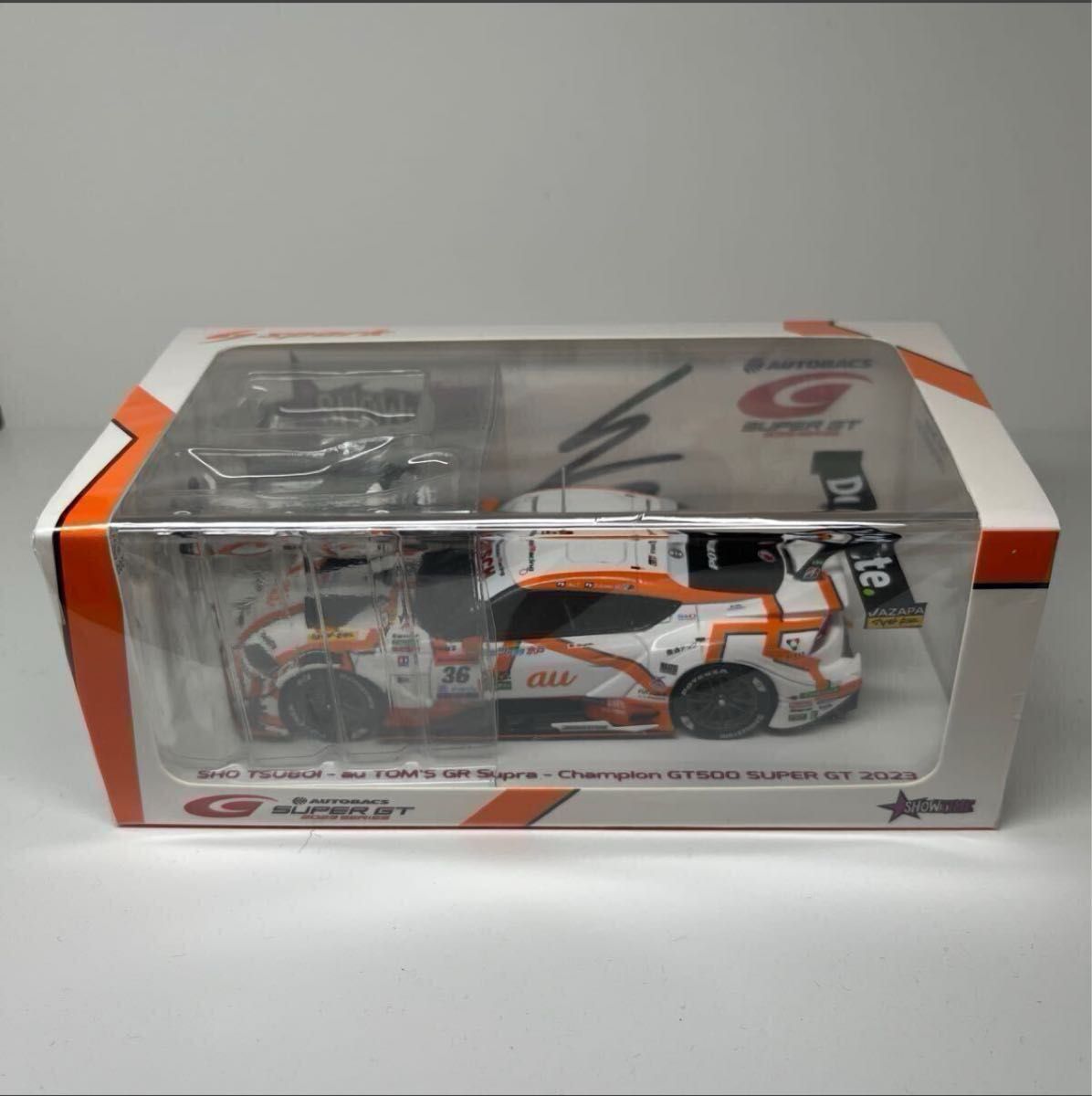 1/43 SPARK au TOM'S GR Supra No 36 坪井翔 GT500 SUPER GT 1/43 SPARK au TOM'S GR Supra No 36 坪井翔 GT500 SUPER GT
