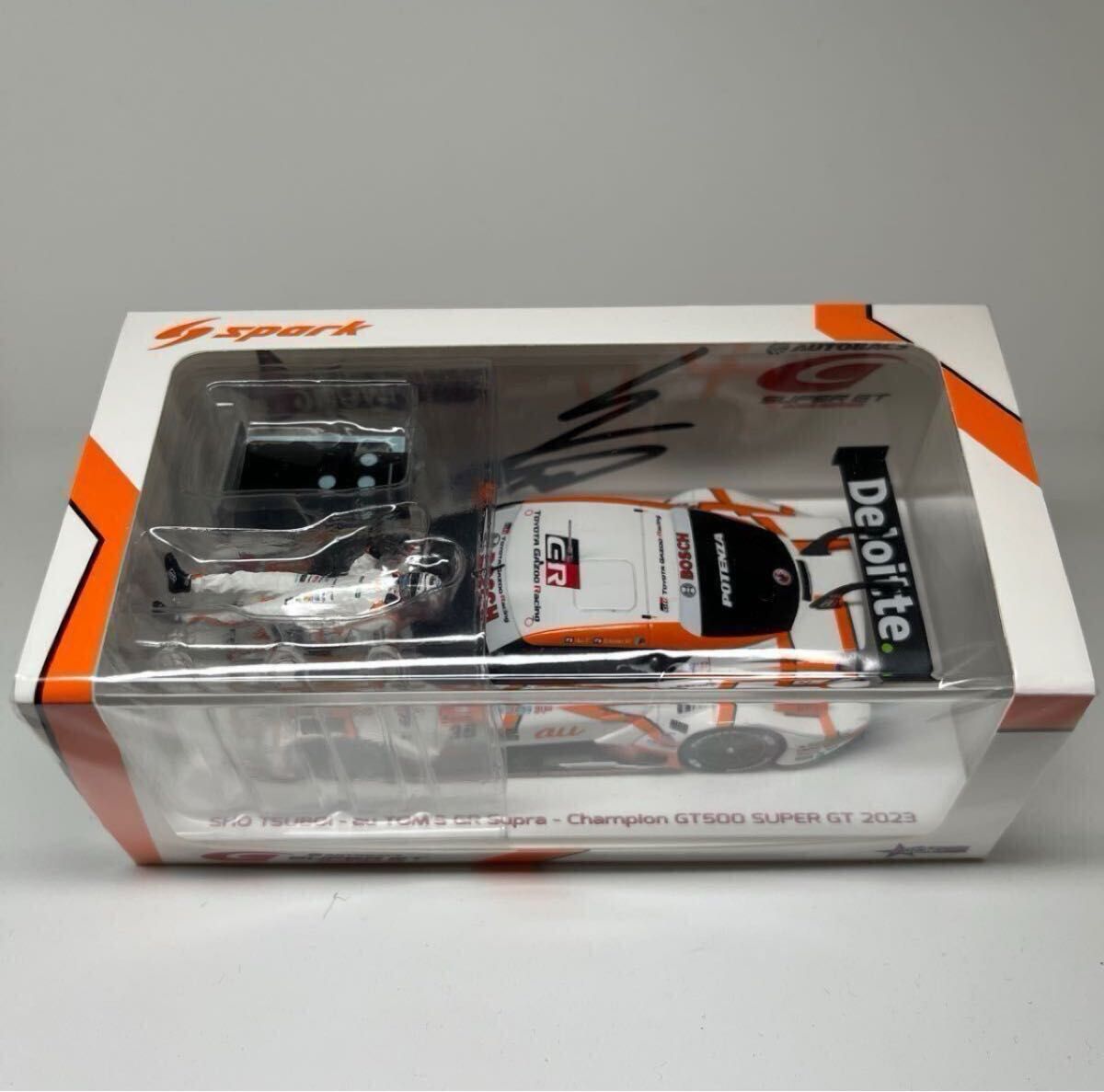 1/43 SPARK au TOM'S GR Supra No 36 坪井翔 GT500 SUPER GT 1/43 SPARK au TOM'S GR Supra No 36 坪井翔 GT500 SUPER GT