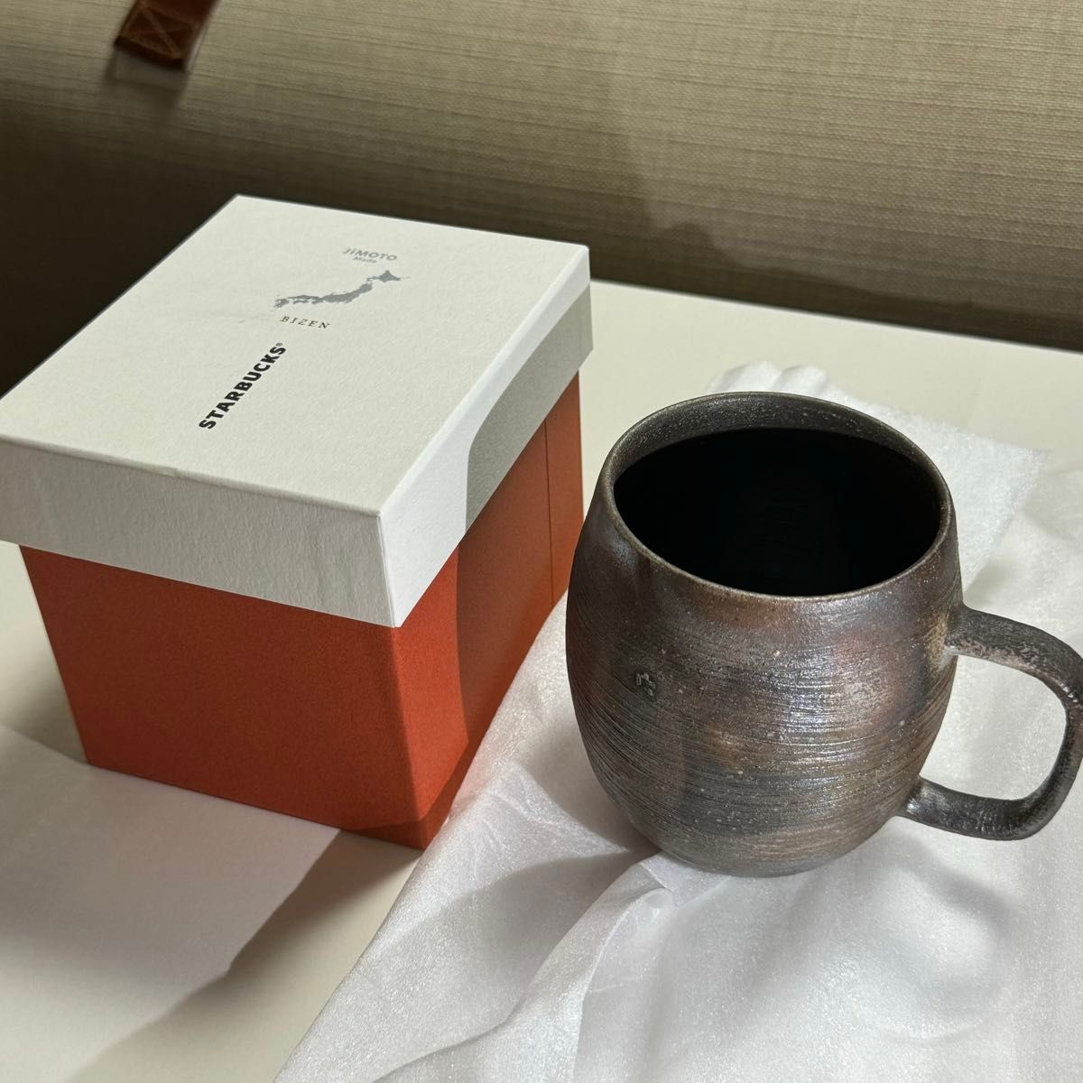 新品 STARBUCKS スタバ 備前焼 マグカップ JIMOTO Made マグ 新品 STARBUCKS スタバ 備前焼 マグカップ JIMOTO Made マグ