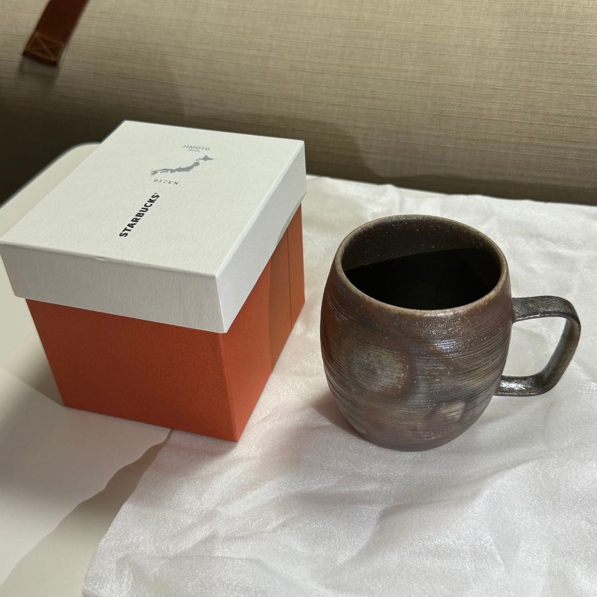 新品 STARBUCKS スタバ 備前焼 マグカップ JIMOTO Made マグ 新品 STARBUCKS スタバ 備前焼 マグカップ JIMOTO Made マグ