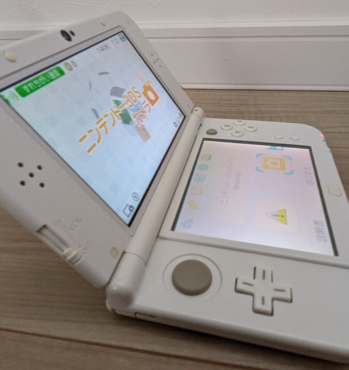 良品】中古ゲーム機 Newニンテンドー3DS LL パールホワイト 良品】中古ゲーム機 Newニンテンドー3DS LL パールホワイト