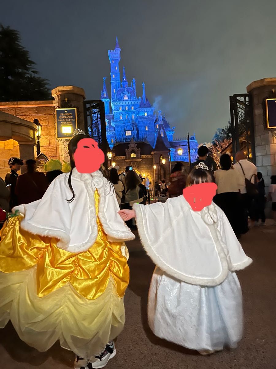 Disney ビビディバビディブティック 物々しい プリンセス ケープ Disney ビビディバビディブティック 物々しい プリンセス ケープ