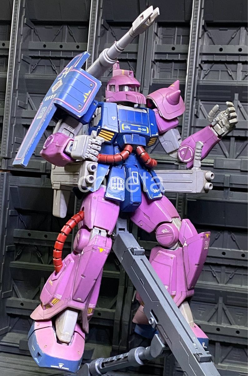 MG MS-06K ザクキャノン ZガンダムVer デカール付 1/100 MG MS-06K ザクキャノン ZガンダムVer デカール付 1/100