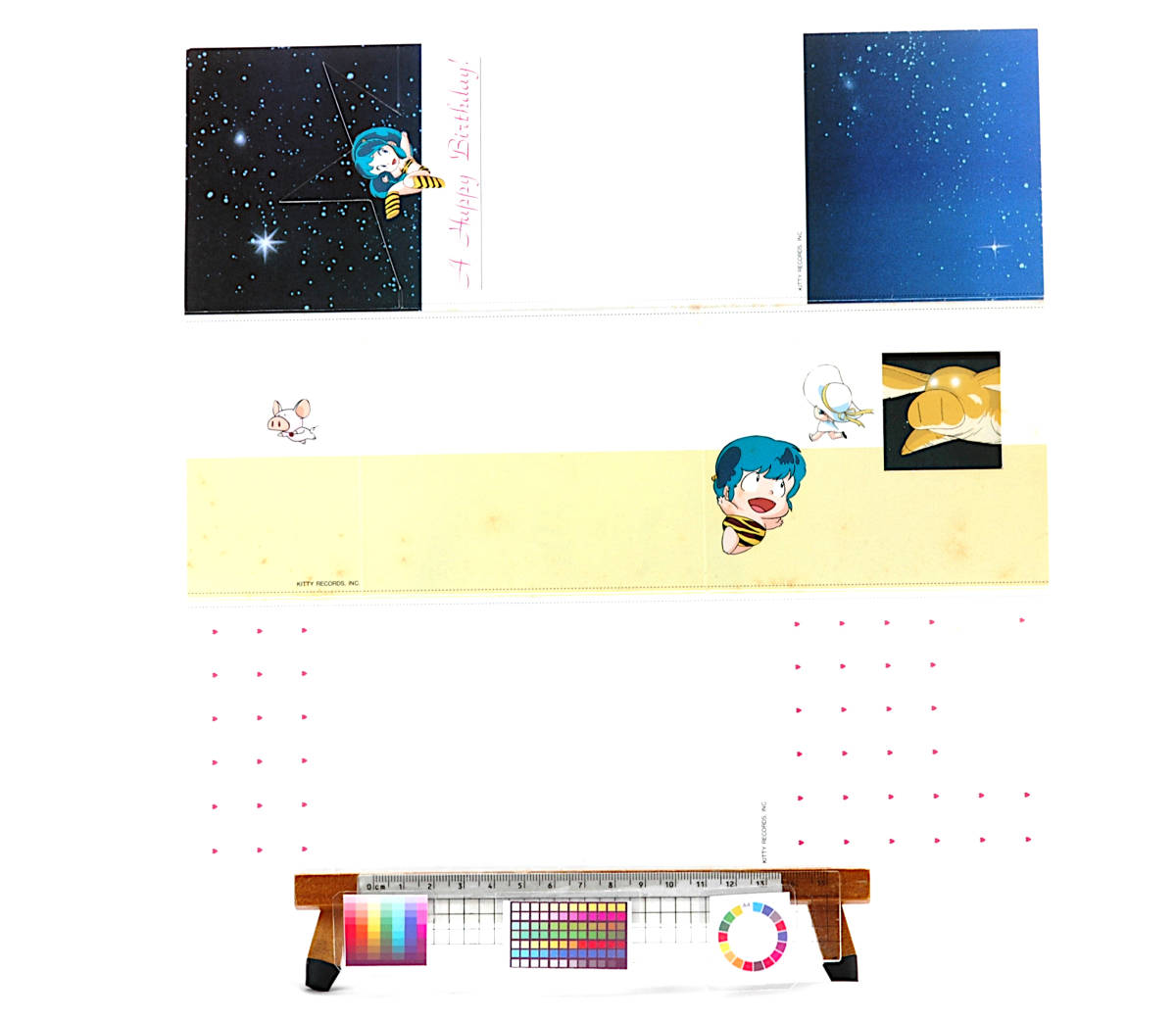 [New][Delivery Free]1984Shogakukan/Kitty Urusei Yatsura2 BeautifulDreamer Greeting Card Sales Promotion Item?うる星やつら[tag5555]_画像5