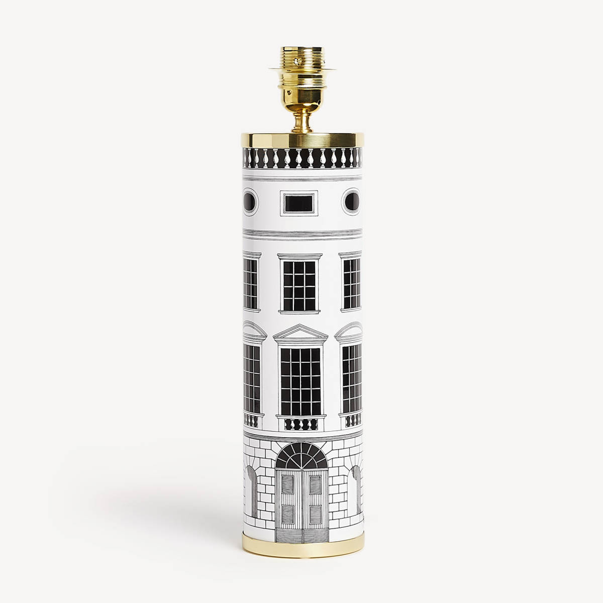 フォルナセッティ Fornasetti Architettura ランプ+シェード フォルナセッティ Fornasetti Architettura ランプ+シェード