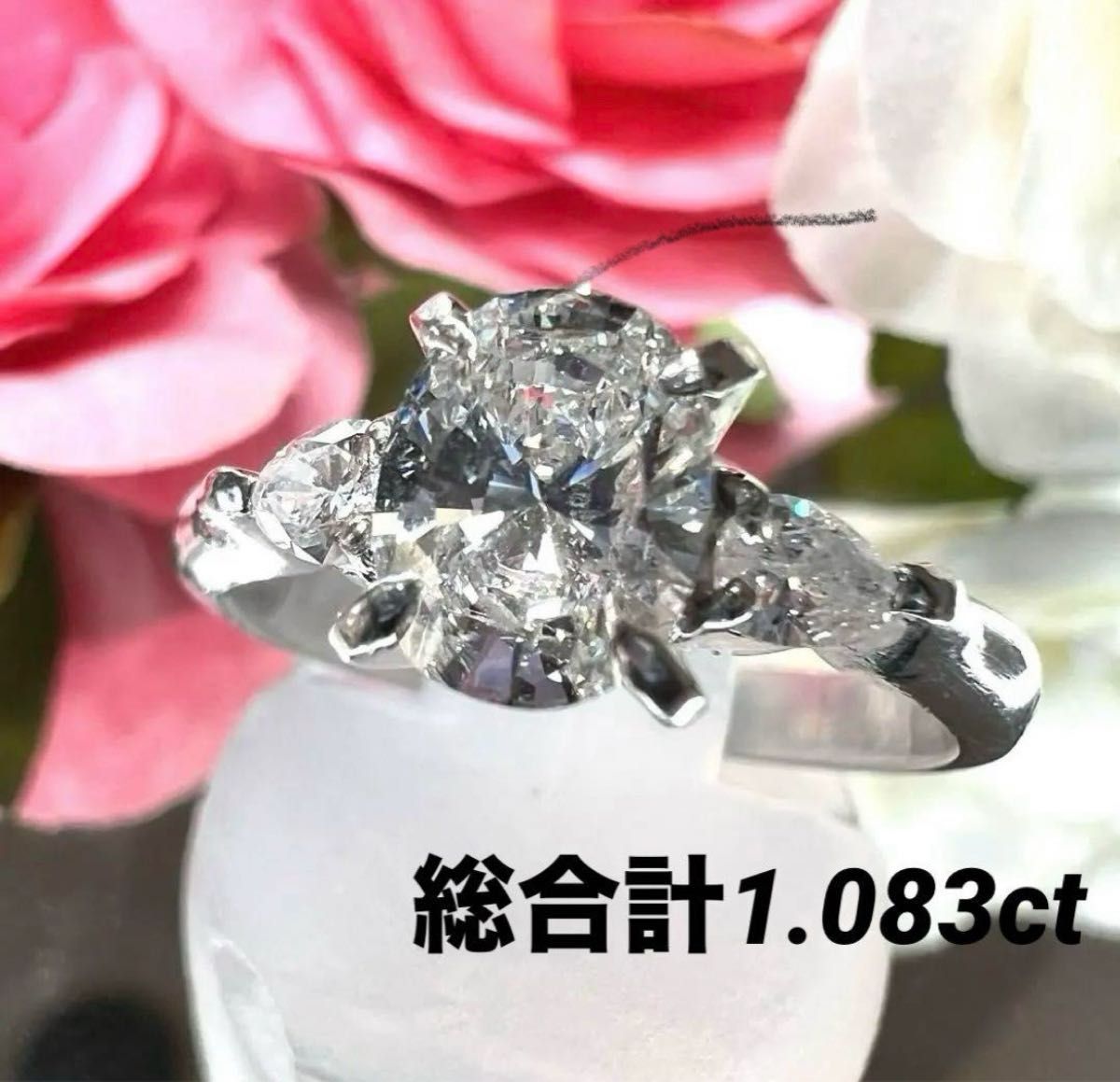 ダイヤモンド PT900 指輪 リング プレゼント 婚約指輪 NJ-555 ダイヤモンド PT900 指輪 リング プレゼント 婚約指輪 NJ-555