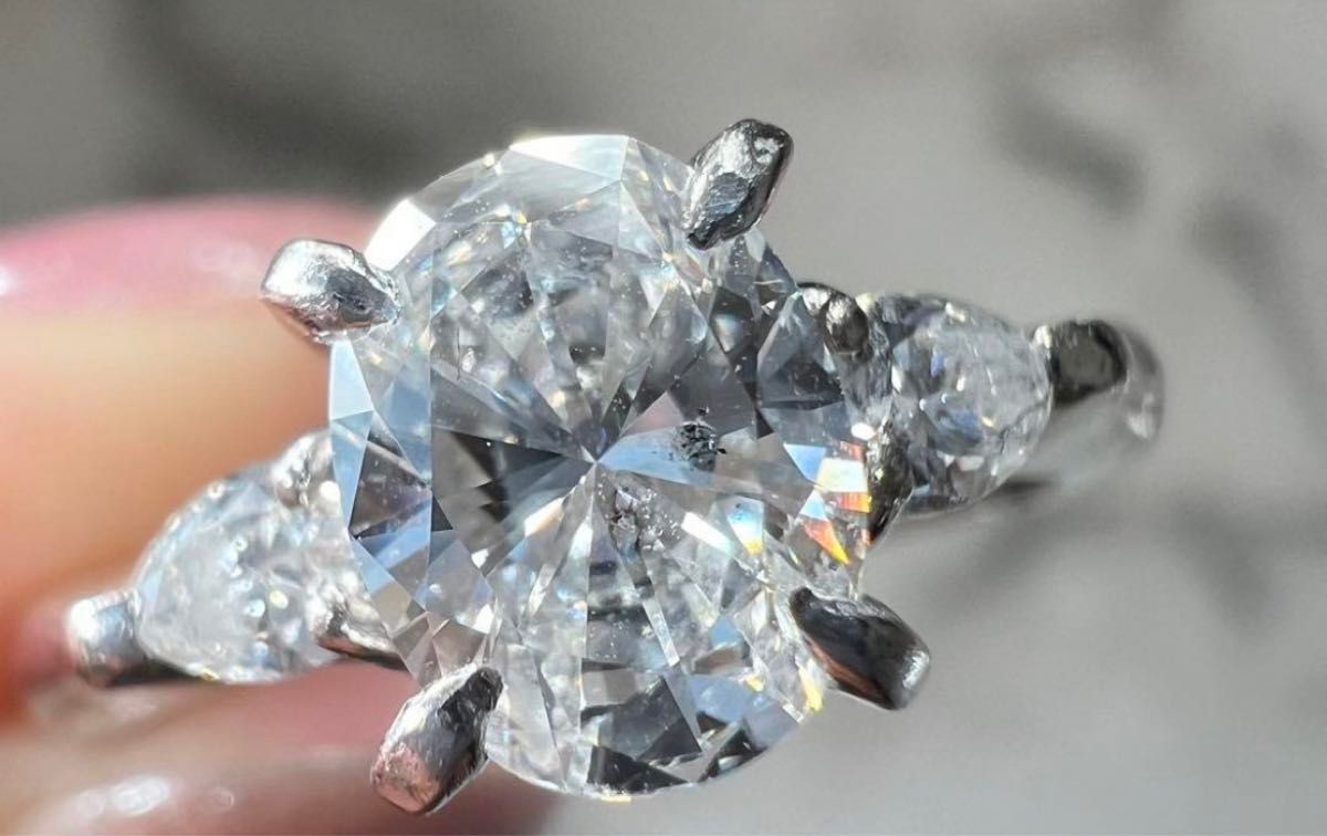 ダイヤモンド PT900 指輪 リング プレゼント 婚約指輪 NJ-555 ダイヤモンド PT900 指輪 リング プレゼント 婚約指輪 NJ-555