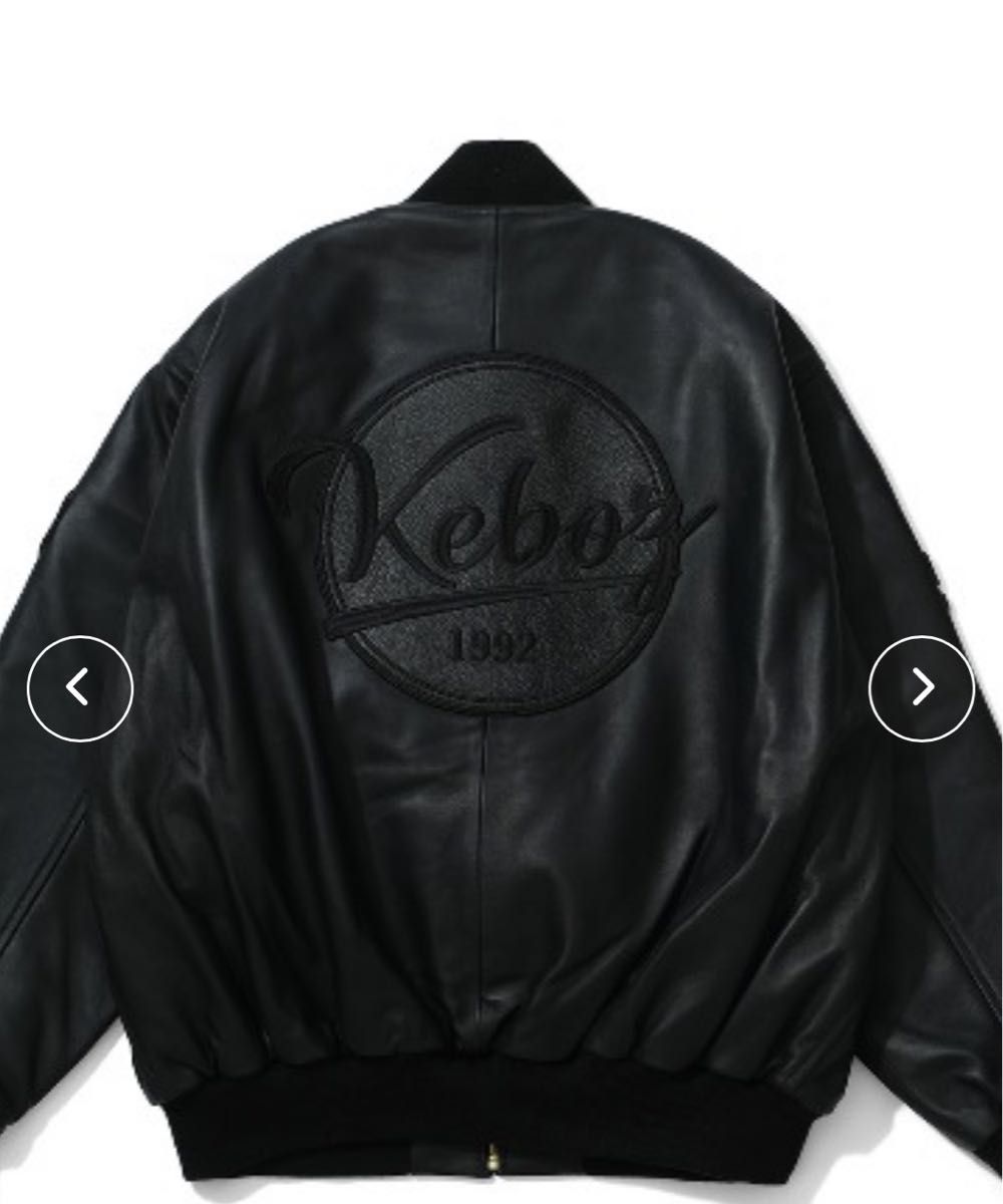 KEBOZ LEATHER VARSITY JACKET XL BLACK|Yahoo!フリマ(旧 KEBOZ LEATHER VARSITY JACKET XL BLACK|Yahoo!フリマ(旧