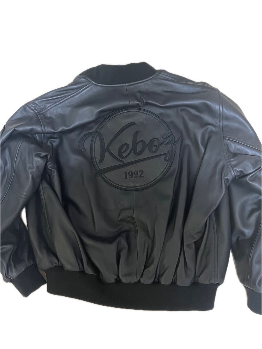 KEBOZ LEATHER VARSITY JACKET XL BLACK|Yahoo!フリマ(旧 KEBOZ LEATHER VARSITY JACKET XL BLACK|Yahoo!フリマ(旧