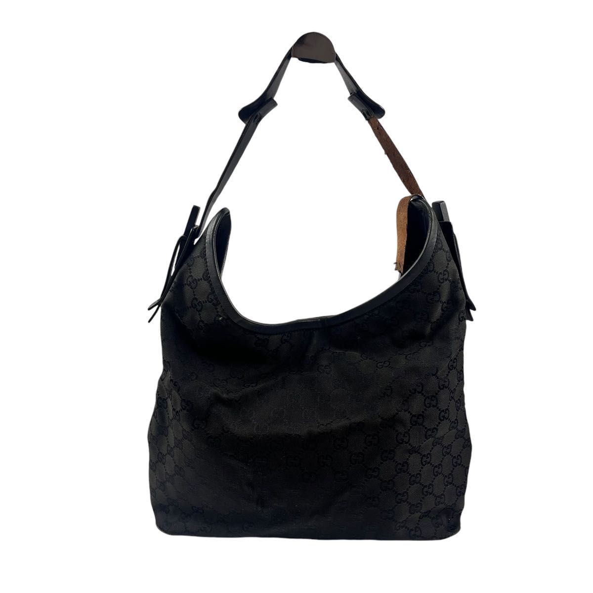 GUCCI グッチ ワンショルダーバッグ 三日月 ハーフムーン GG柄 GUCCI グッチ ワンショルダーバッグ 三日月 ハーフムーン GG柄