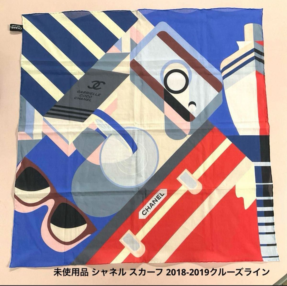 未使用品 シャネル スカーフ 2018-2019クルーズライン|Yahoo 未使用品 シャネル スカーフ 2018-2019クルーズライン|Yahoo