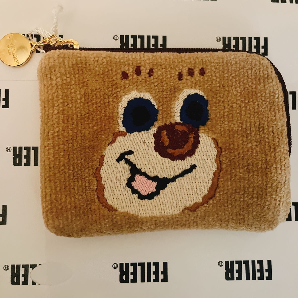 新品 ラブラリー バイ フェイラー ポーチ ドアップテディ L字 新品 ラブラリー バイ フェイラー ポーチ ドアップテディ L字