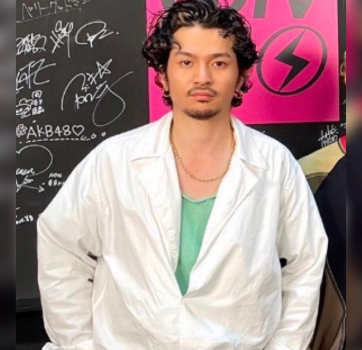 常田大希着用 AURALEE WASHED FINX TWILL P/O SHIRTS サイズ4 常田大希着用 AURALEE WASHED FINX TWILL P/O SHIRTS サイズ4