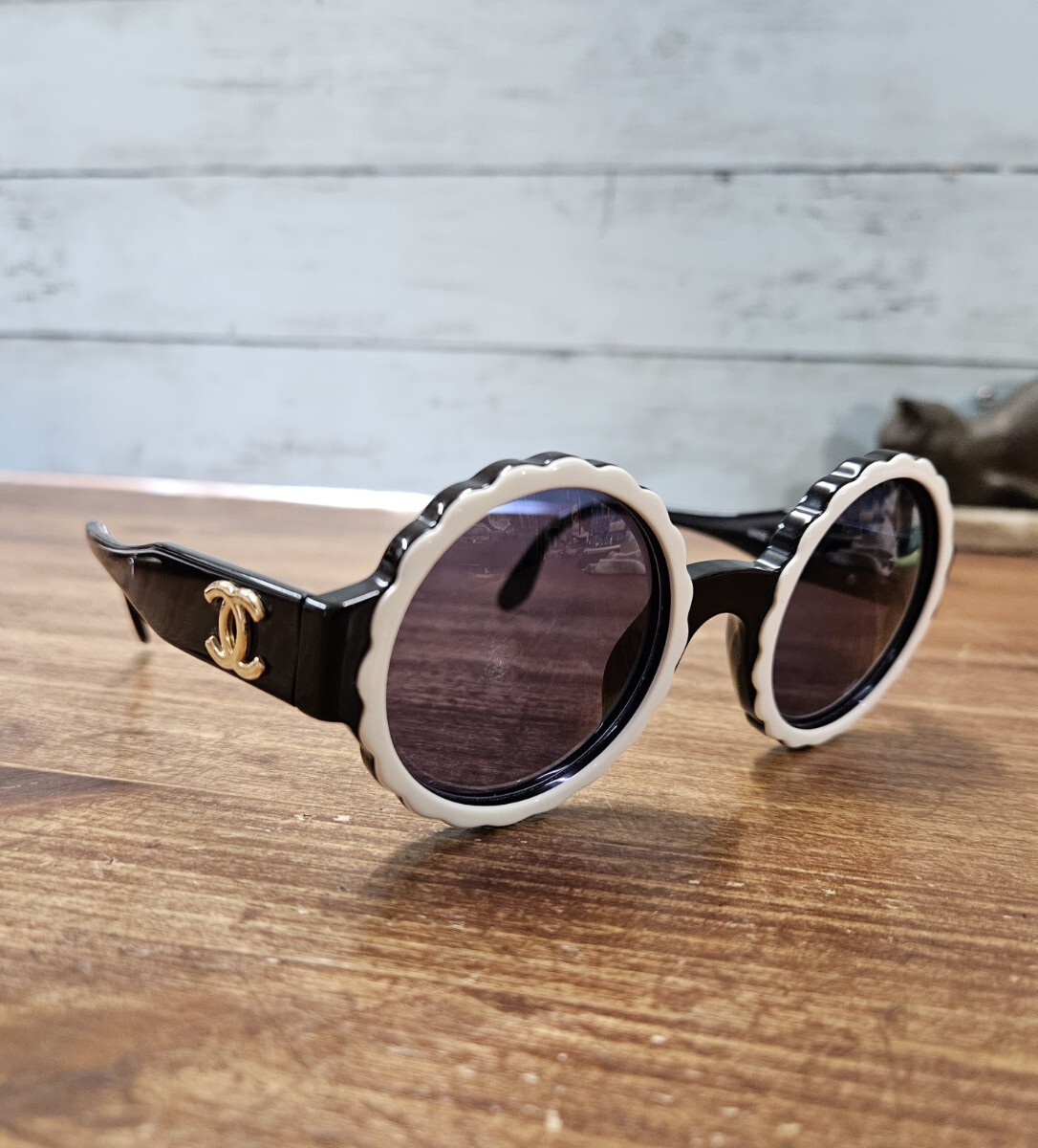 CHANEL オールド シャネル 1994s vintage サングラス ココマーク CHANEL オールド シャネル 1994s vintage サングラス ココマーク