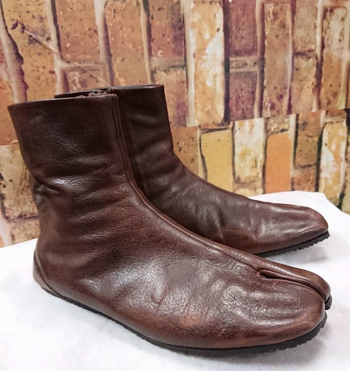 Maison Margiela メゾンマルジェラ 足袋ブーツ レザー メンズ 43 タビ マルタンマルジェラ Maison Margiela メゾンマルジェラ 足袋ブーツ レザー メンズ 43 タビ マルタンマルジェラ