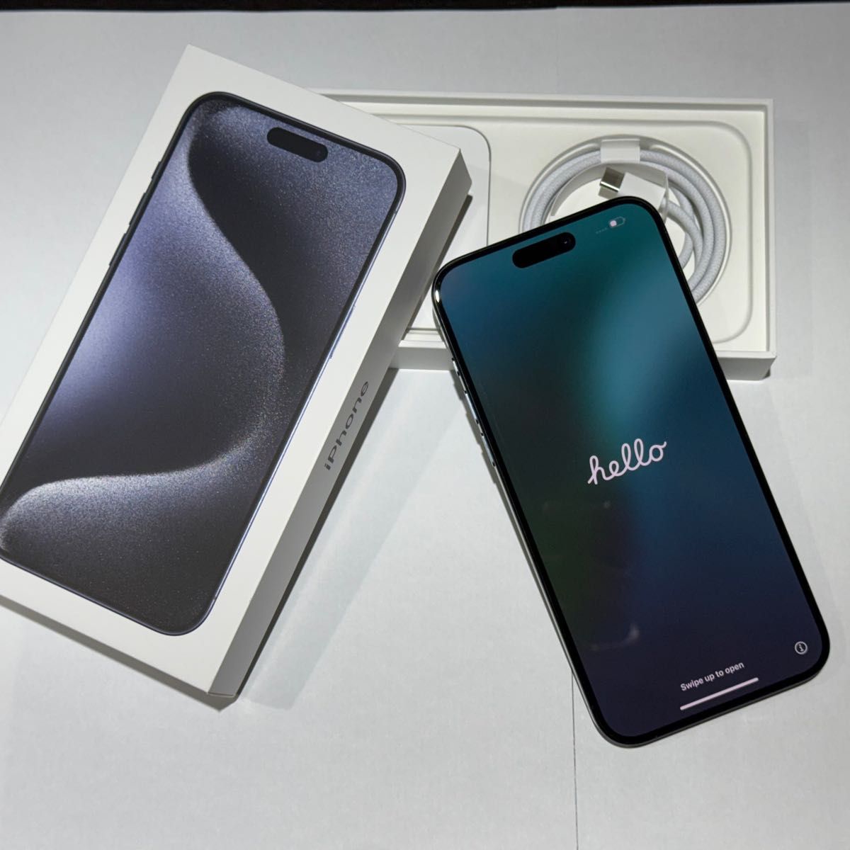 iPhone 15 Pro Max 256GB ブルーチタニウム バッテリー96 iPhone 15 Pro Max 256GB ブルーチタニウム バッテリー96