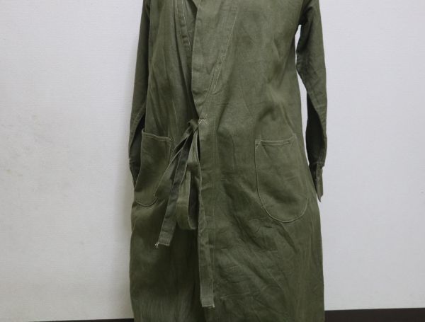 Sam 3570 送料無料 40s イギリス軍 overall women workers グリーンデニム コート ジャケット 軍用 軍物 軍モノ ミリタリー ビンテージ_画像5