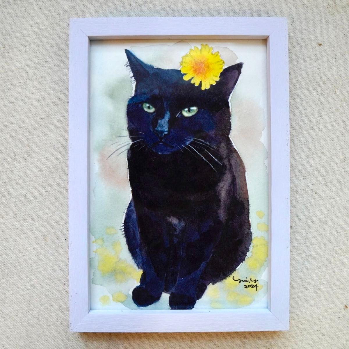猫の絵216 水彩画 原画 黒猫|Yahoo!フリマ(旧PayPayフリマ) 猫の絵216 水彩画 原画 黒猫|Yahoo!フリマ(旧PayPayフリマ)