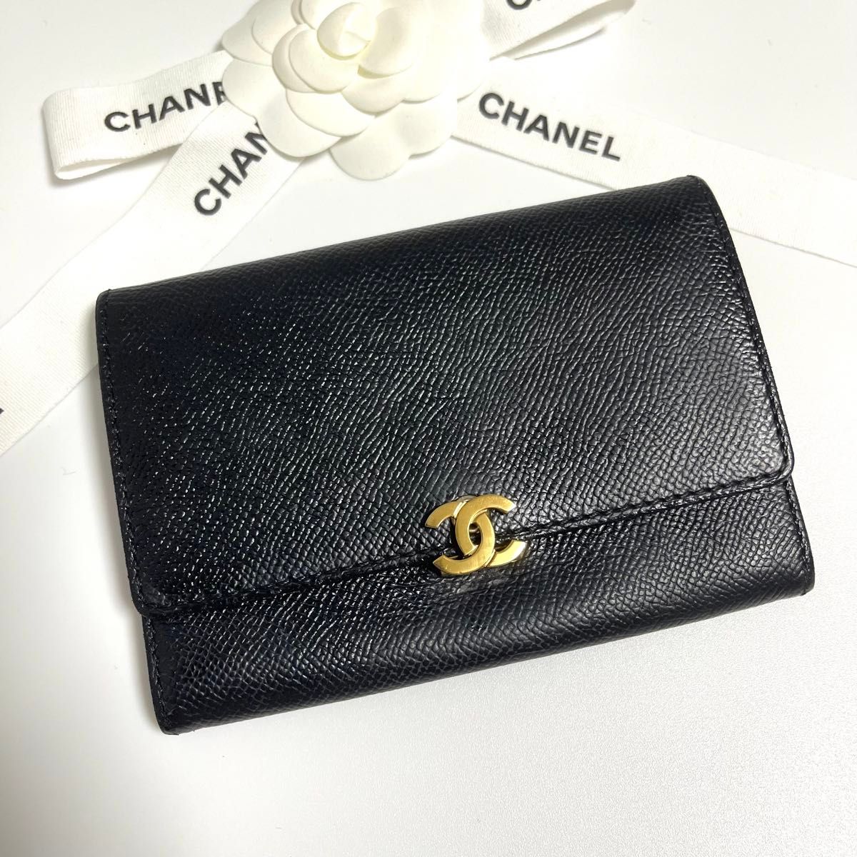 2460】CHANEL シャネル ココロック ミディアムウォレット 2460】CHANEL シャネル ココロック ミディアムウォレット