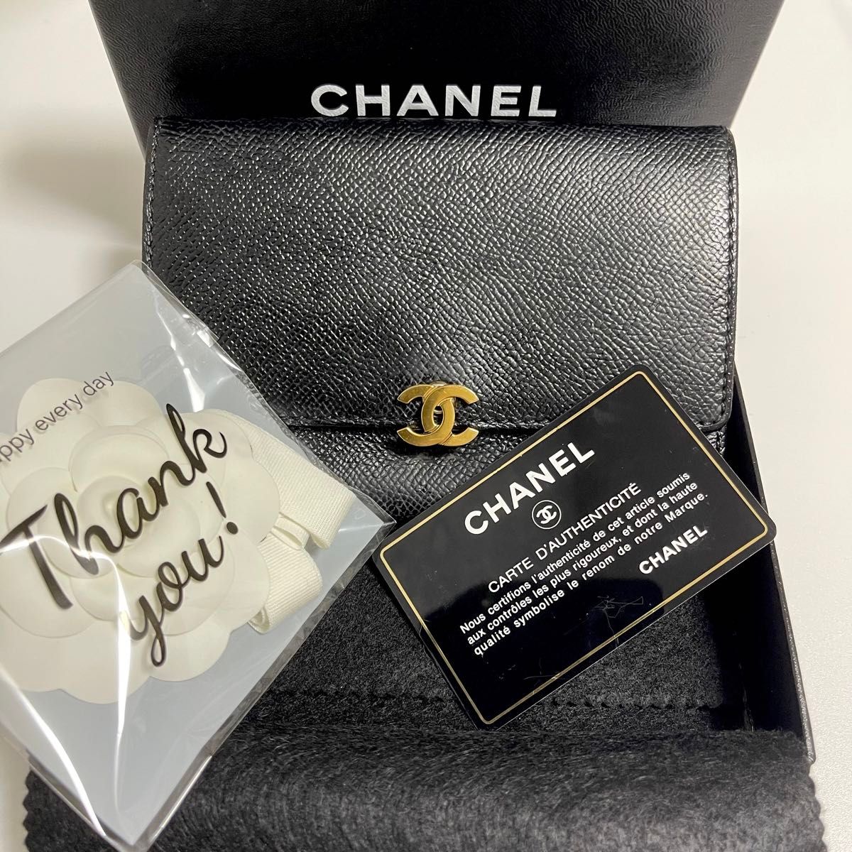 2460】CHANEL シャネル ココロック ミディアムウォレット 2460】CHANEL シャネル ココロック ミディアムウォレット