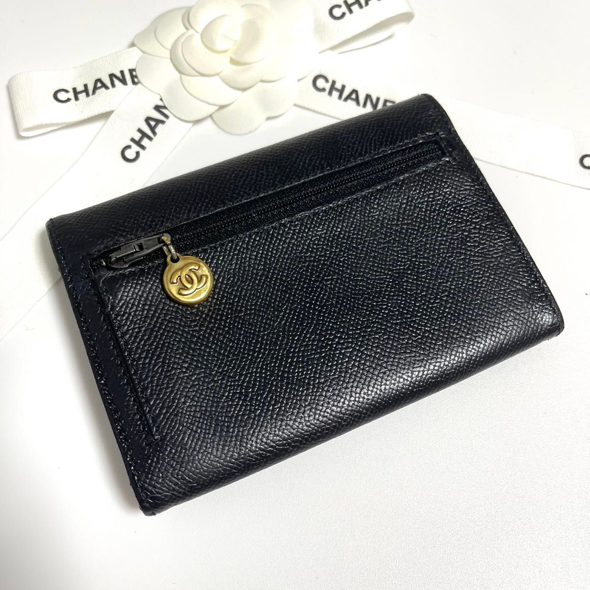 2460】CHANEL シャネル ココロック ミディアムウォレット 2460】CHANEL シャネル ココロック ミディアムウォレット