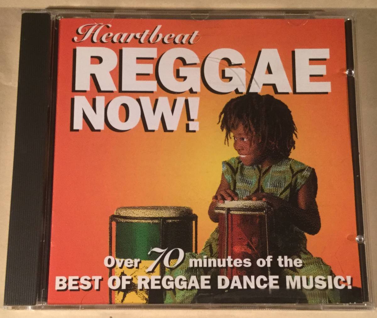 CD(レゲエ)▲VARIOUS：HEARTBEAT REGGAE NOW！▲良好品！_画像1