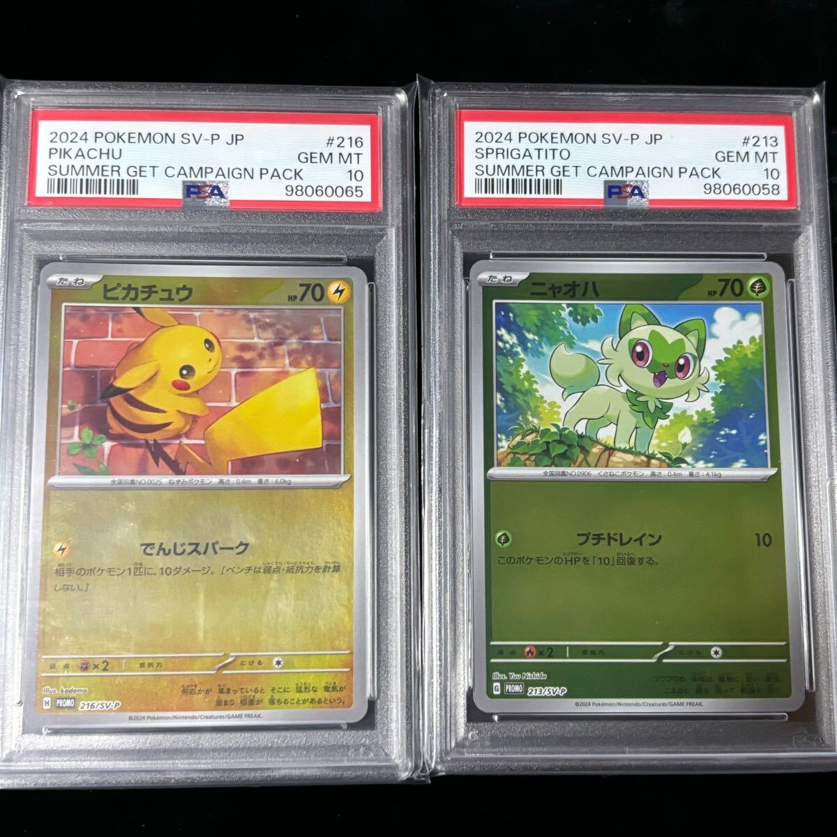 Bibian 比比昂 - PSA 10 ポケモンカード プロモカード ニャオハ Bibian 比比昂 - PSA 10 ポケモンカード プロモカード ニャオハ