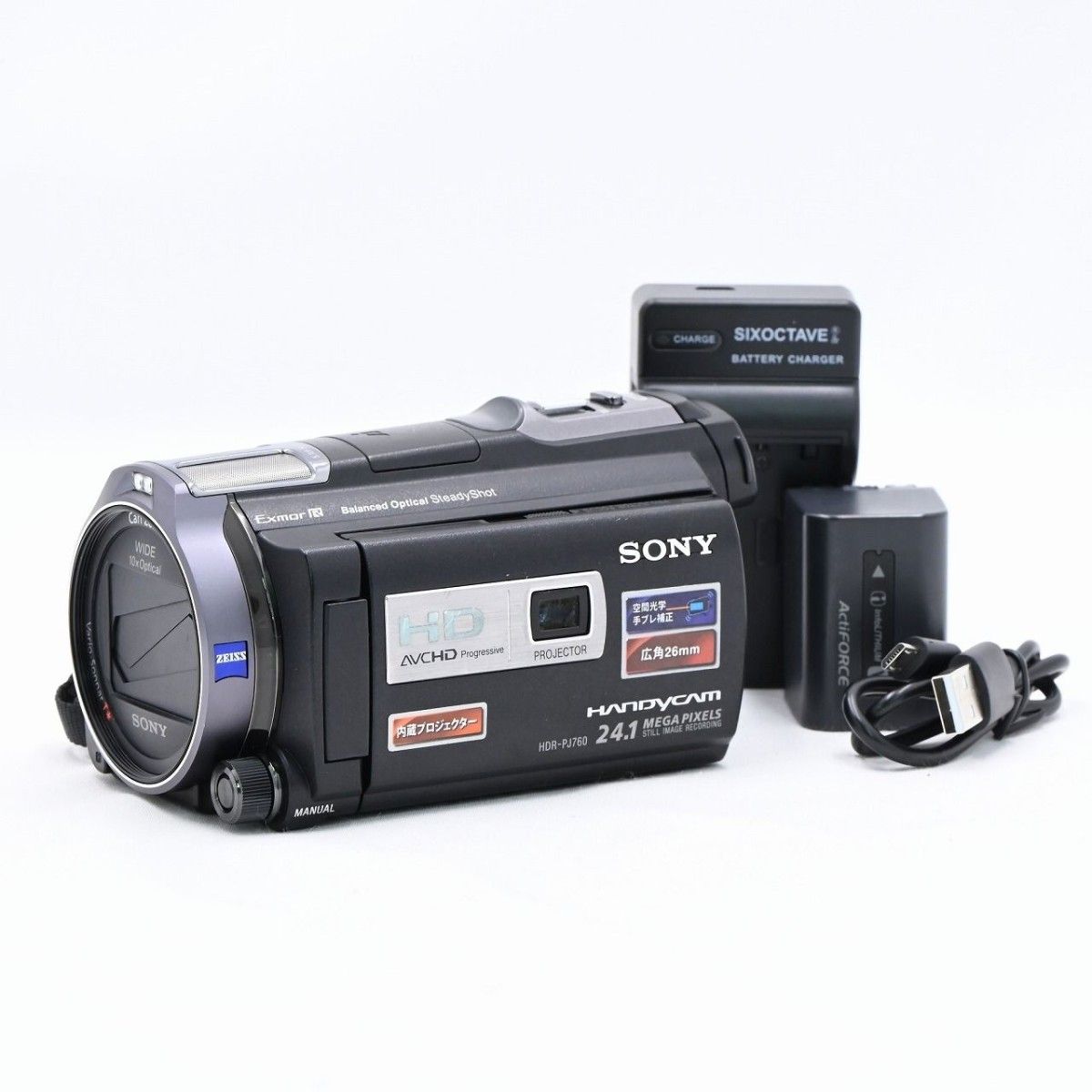 ソニー SONY HDR-PJ760V ブラック ビデオカメラ ハンディカム ソニー SONY HDR-PJ760V ブラック ビデオカメラ ハンディカム