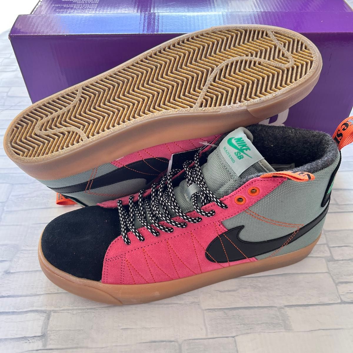 ナイキsb NIKE SB ZOOM BLAZER MID PRM 新品 27 5㎝ ズーム ナイキsb NIKE SB ZOOM BLAZER MID PRM 新品 27 5㎝ ズーム